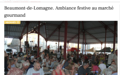 Marché gourmand Beaumont de Lomagne